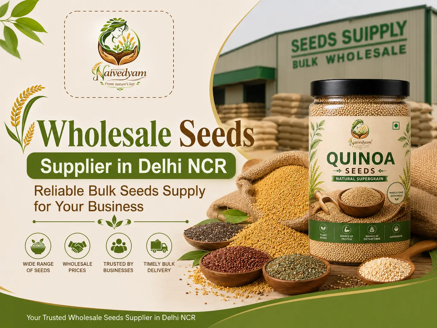Wholesale Seeds Supplier in Delhi NCR: What Retailers and Distributors Should Know