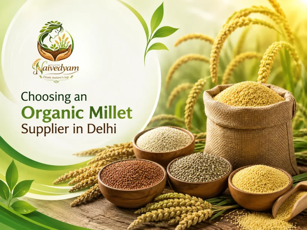 Choosing an Organic Millet Supplier in Delhi